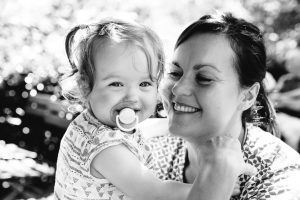 Mit Mama im Waldbiergarten Schloss Kaltenberg
